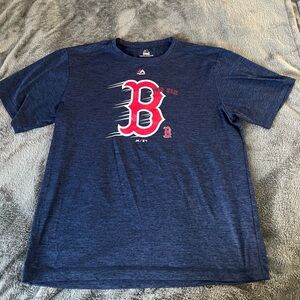 Majestic Cool Base Navy Tee